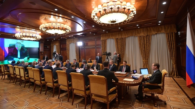Президент НСА Корней Биждов принял участие в совещании у Председателя Правительства РФ Дмитрия Медведева